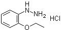 structure of CAS# 126580-49-2, 2-乙氧基苯基肼盐酸盐