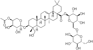 CAS # 126778-93-6, 4'-O-Acetyl-akebia saponin D