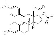 CAS # 126784-99-4, Ulipristal acetate, CBD 2914, VA 2914, EllaOne, Esmya, HRP 2000, (11beta)-17-(Acetyloxy)-11-[4-(dimethylamino)phenyl]-19-norpregna-4,9-diene-3,20-dione