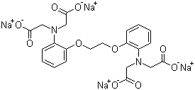structure of CAS# 126824-24-6, 1,2-双(2-氨基苯氧基)乙烷-N,N,N',N'-四乙酸四钠盐