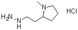 CAS # 1269292-40-1, 2-(2-Hydrazinylethyl)-1-methylpyrrolidine hydrochloride (1:1)