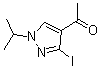 CAS # 1269440-49-4, 1-[3-Iodo-1-(1-methylethyl)-1H-pyrazol-4-yl]ethanone