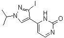 CAS # 1269440-57-4, 6-[3-Iodo-1-(1-methylethyl)-1H-pyrazol-4-yl]-2(1H)-pyrimidinone