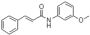 CAS # 127033-74-3, (2E)-N-(3-Methoxyphenyl)-3-phenyl-2-propenamide