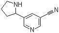 CAS # 1270380-93-2, 5-(2-Pyrrolidinyl)-3-pyridinecarbonitrile
