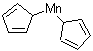 Di(2,4-cyclopentadien-1-yl)manganese molecular structure (CAS 1271-27-8)