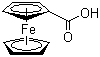 structure of CAS# 1271-42-7, Ferrocenecarboxylic acid