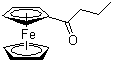 Butyrylferrocene molecular structure (CAS 1271-94-9)