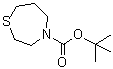 CAS # 1272667-22-7, Tetrahydro-1,4-thiazepine-4(5H)-carboxylic acid 1,1-dimethylethyl ester, tert-Butyl 1,4-thiazepane-4-carboxylate