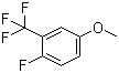 CAS # 127271-65-2, 3-Trifluoromethyl-4-fluoroanisole, 4-Fluoro-3-(trifluoromethyl)anisole