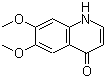 structure of CAS# 127285-54-5, 6,7-二甲氧基-1H-喹啉-4-酮