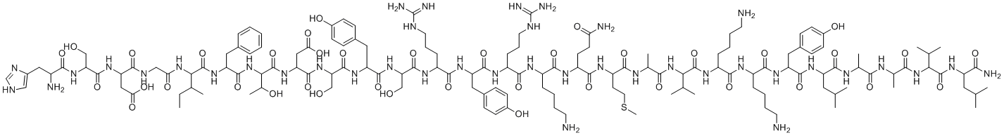 structure of CAS# 127317-03-7, PACAP 1-27