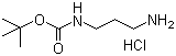 structure of CAS# 127346-48-9, N-Boc-1,3-propanediamine hydrochloride