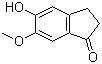 structure of CAS# 127399-78-4, 5-Hydroxy-6-methoxyindan-1-one
