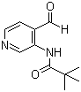 structure of CAS# 127446-35-9, N-(4-Formylpyridin-3-yl)-2,2-dimethylpropionamide