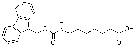 CAS # 127582-76-7, 7-[N-(9-Fluorenylmethoxycarbonyl)amino]heptanoic acid