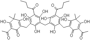 structure of CAS# 12777-70-7, 东北贯众素