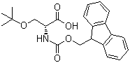structure of CAS# 128107-47-1, Fmoc-O-tert-butyl-D-serine