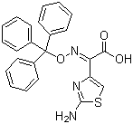 CAS 登录号：128438-01-7, (Z)-2-(2-氨基噻唑-4-基)-2-三苯甲氧亚氨基乙酸