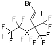 structure of CAS# 128454-94-4, 1-溴-4,4,5,5,6,6,6-七氟-3,3-二(三氟甲基)-1-己烯