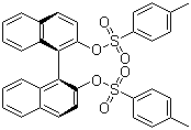 structure of CAS# 128544-06-9, (S)-(+)-联萘酚二对甲苯磺酸酯