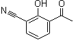 CAS # 128546-86-1, 3-Acetyl-2-hydroxybenzonitrile, 1-(3-Cyano-2-hydroxyphenyl)ethanone, 3'-Cyano-2'-hydroxyacetophenone