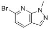structure of CAS# 1289261-71-7, 6-溴-1-甲基吡唑并[3,4-b]吡啶