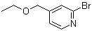 CAS # 1289385-06-3, 2-Bromo-4-(ethoxymethyl)pyridine
