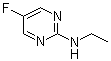 structure of CAS# 1289386-10-2, N-Ethyl-5-fluoro-2-pyrimidinamine