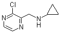 CAS # 1289387-53-6, 3-Chloro-N-cyclopropyl-2-pyrazinemethanamine