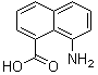 structure of CAS# 129-02-2, 8-Amino-1-naphthoic acid