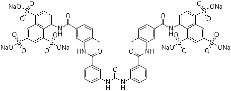structure of CAS# 129-46-4, 苏拉明钠