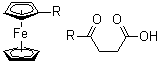 CAS 登录号：1291-72-1, 4-二茂铁-4-氧代丁酸