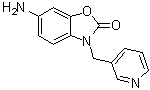 CAS # 1291555-68-4, 6-Amino-3-(3-pyridinylmethyl)-2(3H)-benzoxazolone