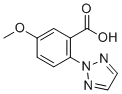 CAS 登录号：1293284-55-5, 5-甲氧基-2-(2H-1,2,3-三唑-2-基)苯甲酸