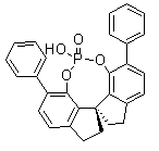CAS # 1297613-72-9, (11aR)-10,11,12,13-Tetrahydro-5-hydroxy-3,7-diphenyl-diindeno[7,1-de:1',7'-fg][1,3,2]dioxaphosphocin-5-oxide