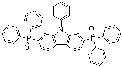 CAS 登录号：1299463-56-1, 2,7-二(二苯基氧膦基)-9-苯基咔唑