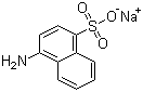 structure of CAS# 130-13-2, 1-萘胺-4-磺酸钠