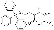 CAS # 1301706-43-3, N-[(1,1-Dimethylethoxy)carbonyl]-S-(triphenylmethyl)-D-homocysteine