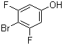 structure of CAS# 130191-91-2, 4-Bromo-3,5-difluorophenol