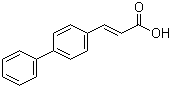 structure of CAS# 13026-23-8, 4-Phenylcinnamic acid