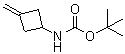 structure of CAS# 130369-04-9, (3-亚甲基环丁基)氨基甲酸叔丁酯