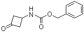 structure of CAS# 130369-36-7, (3-Oxocyclobutyl)carbamic acid benzyl ester