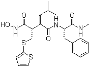 structure of CAS# 130370-60-4, Batimastat