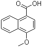 structure of CAS# 13041-62-8, 4-Methoxynaphthalene-1-carboxylic acid