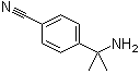 structure of CAS# 130416-46-5, 2-(4-氰基苯基)-2-氨基丙烷