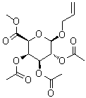 CAS 登录号：130506-36-4, 2-丙烯-1-基 beta-D-半乳吡喃糖醛酸甲酯 2,3,4-三乙酸酯
