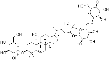 structure of CAS# 130567-83-8, 罗汉果甙 III