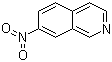 structure of CAS# 13058-73-6, 7-Nitroisoquinoline
