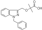 structure of CAS# 130641-38-2, Bindarit